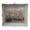 Tableau \"Honfleur\" signé L. WIDMER