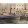 Tableau \"Honfleur\" signé L. WIDMER