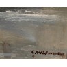 Tableau \"Honfleur\" signé L. WIDMER