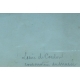 Aquarelle "Fou de Bassan" signée Louis DE COULON