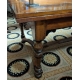 Table style Louis XIII en noyer