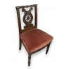 Suite de 15 chaises Directoires à dossier ajouré
