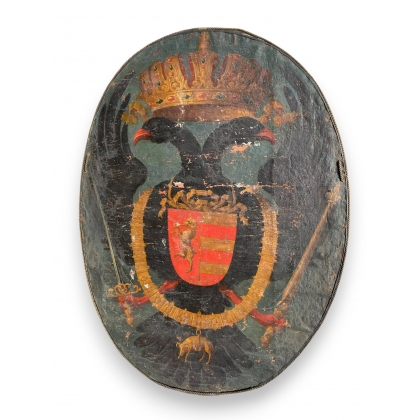 Grand Blason ovale aux armoiries DIODATI