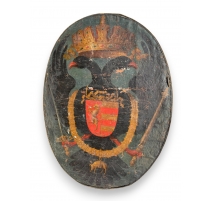 Grand Blason ovale aux armoiries DIODATI