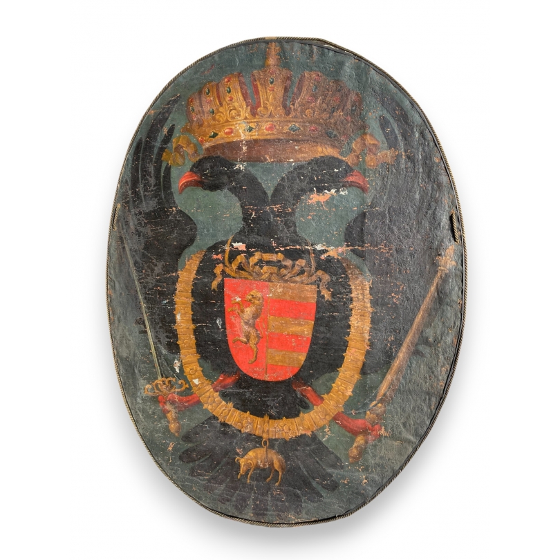 Grand Blason ovale aux armoiries DIODATI