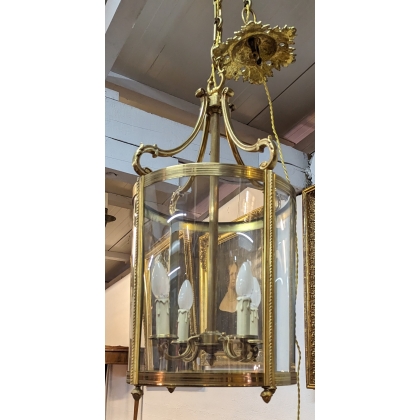 Lanterne ronde en bronze