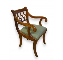Fauteuil style Regency couvert