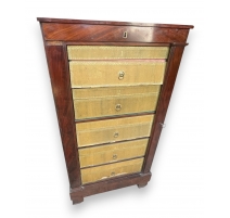 Bureau cartonnier en acajou