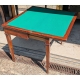 Table à jeux rectangulaire Directoire en acajou