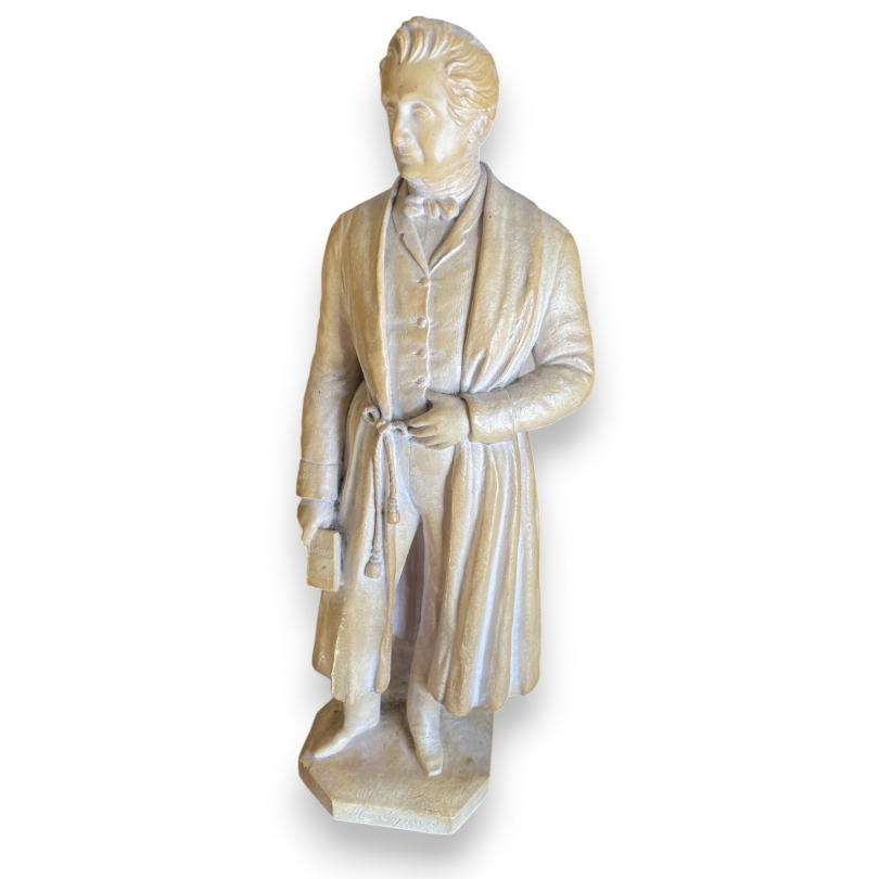 Sculpture "Jean-Gabriel Eynard" signée DUFAUX 1863