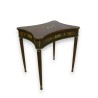  Table à 1 tiroir, décor peint sur  Moinat SA  - Antiquités décoration
