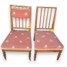 Paire de chaises de nourrisse