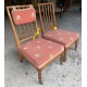 Paire de chaises de nourrisse