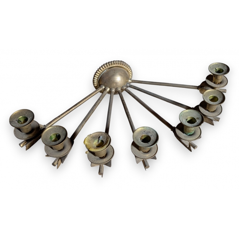 Suite de 4 appliques Empire en bronze