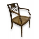 Fauteuil anglais en acajou
