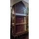 Vitrine de pendule en pointe Charles X