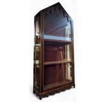 Vitrine de pendule en pointe Charles X