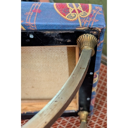 Tabouret curule Maison CHARLES
