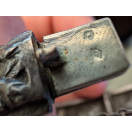 Bracelet Art-Nouveau Aux Roses en argent