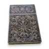 Boite à cartes filigrane en argent