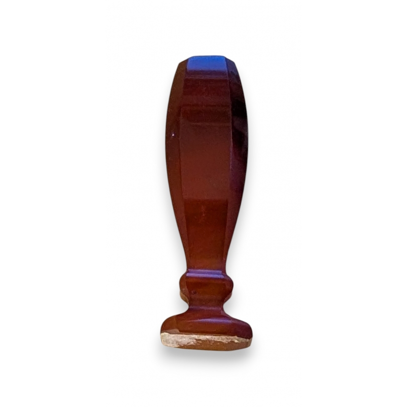 Sceau en agate orange