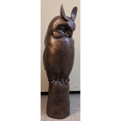 Bronze "Hibou moyen-duc" signé GICÉ