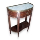 Console demi-lune Louis XVI