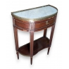 Console demi-lune Louis XVI
