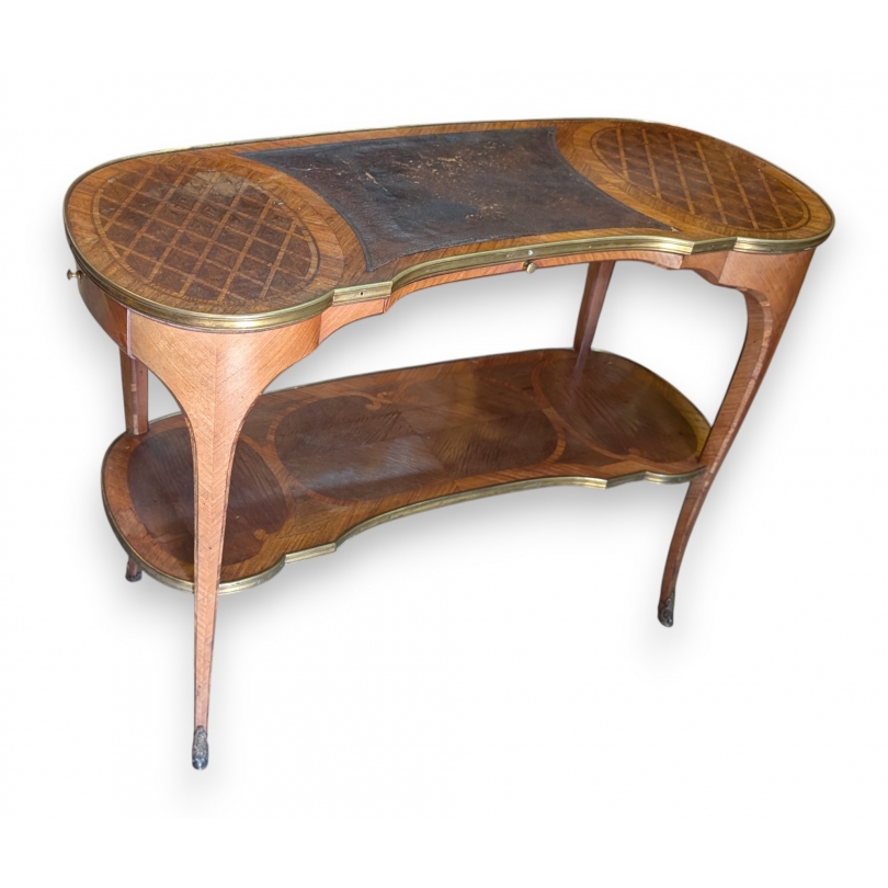 Table bureau Louis XV rognon