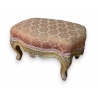 Tabouret de pieds Louis XV doré