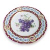 Assiette \"Raisins\" par BOYER