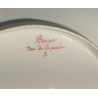 Assiette \"Raisins\" par BOYER