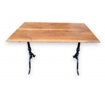 Table de bistrot rectangulaire