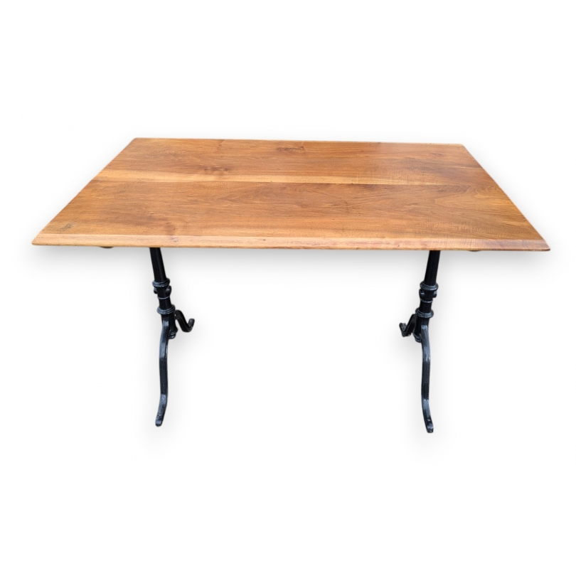 Table de bistrot rectangulaire
