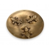 Coupelle ronde "Trois fleurs de lys", en bronze