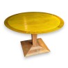 Table ronde à rallonge