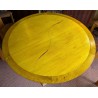 Table ronde à rallonge