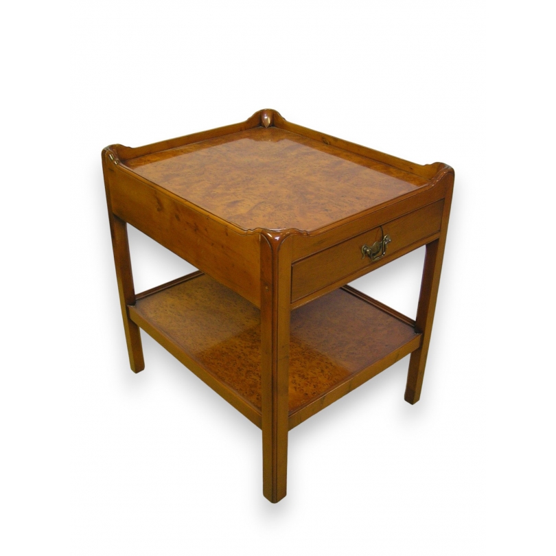 Yew bedside table at  Moinat SA  - Antiques and home décor