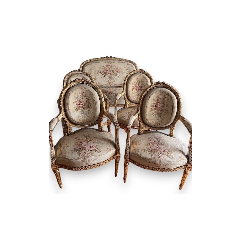 Salon Louis XVI doré