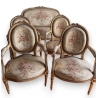 Salon Louis XVI doré
