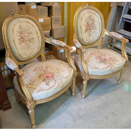 Salon Louis XVI doré