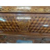 Rosewood cylindrical desk