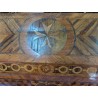 Rosewood cylindrical desk