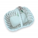 Panier Rose en porcelaine Capo Di Monte