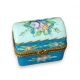 Boite en porcelaine "Rose" de Limoges