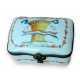 Boite en porcelaine "Travail 1792"