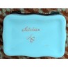 Boite en porcelaine \"Travail 1792\"