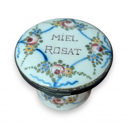 Boite en céramique \"Miel rosat\"