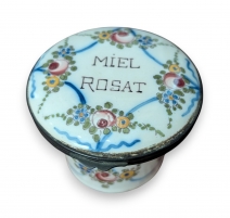 Boite en céramique "Miel rosat"