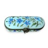 Boite en porcelaine \"Bleuets\"